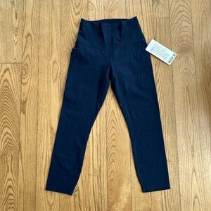 Lululemon Wunder Train HR Crop 23" with pockets